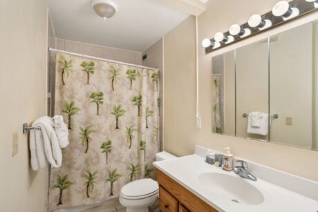 Getting Ready For the Day - You’ll enjoy all the comforts of home in this bathroom, it makes getting ready each day quick and easy.