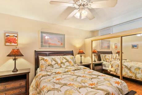 Haven of Relaxation - The bedroom is a haven for you to unwind and relax after a busy day. Keep cool under a circulating ceiling fan as you drift off to sleep.