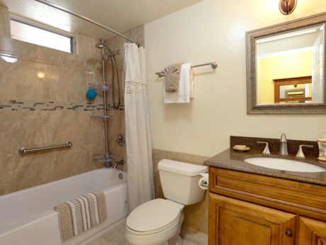 Multiple Bathrooms - With multiple bathrooms, you can get ready on your own time without the hassle of fighting over the shower.