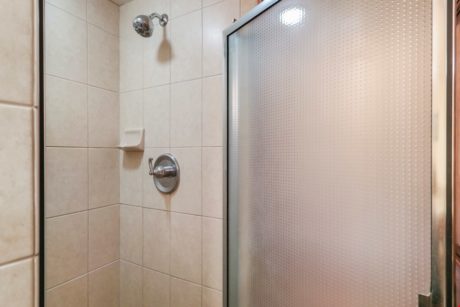 Step into the Walk-in Shower - The walk-in shower is a delight after a full day of sightseeing and beachcombing. All towels and linens are provided throughout the condo.
