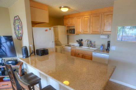 Kitchen Appeal - The fully-equipped kitchen has everything you will need to host parties or prepare your favorite meals. Enough counters and cupboard space and a kitchen island that doubles as a breakfast bar means your guests will have plenty of space.