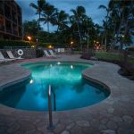 Newly remodeled pool provides an ideal place to lounge and relax or catch a dip