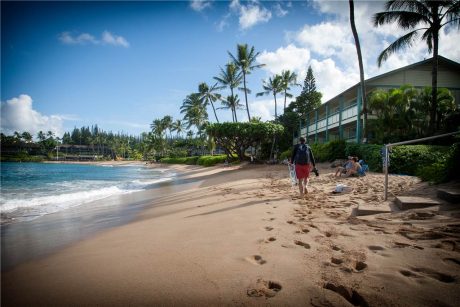 The Napili Bay resort is known for its laid back atmosphere and tranquil locale.