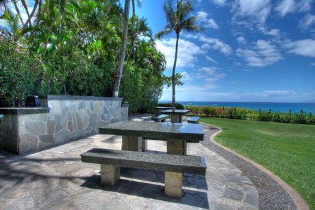 Eat delicious BBQ on the bench while you take in the beautiful ocean view
