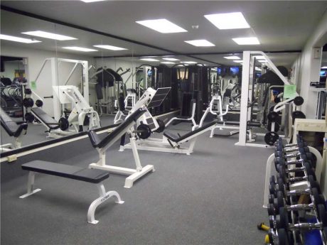 State of the art fitness facility on property.