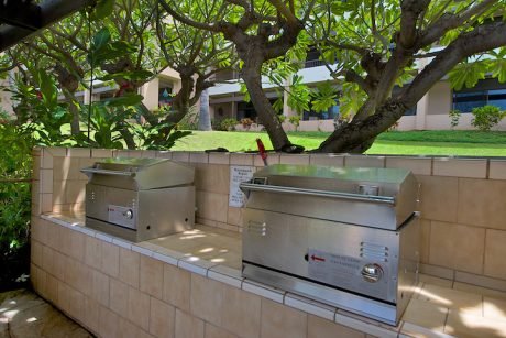 BBQ grills available by the pool