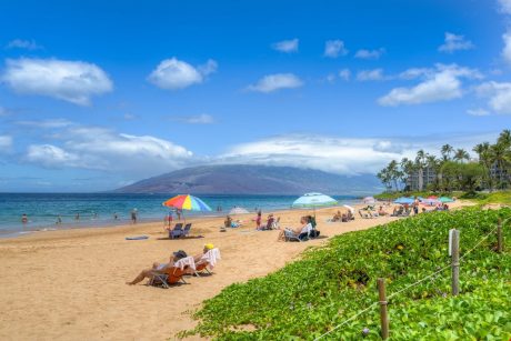 Hawaii awatis! - Relax and enjoy the sunshine at Kamaole Beach 2, within steps of your vacation home.