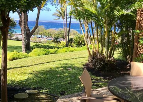 Beautiful Ocean View from the Lanai of Maui Kamaole #G-101