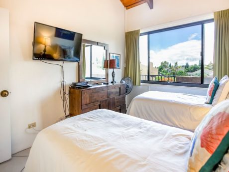 Fall Asleep Listening to the TV - The TV in the guest bedroom will help you unwind as you fall asleep on Kamaole Sands 8-402’s comfy beds after another satisfying day at the beach.