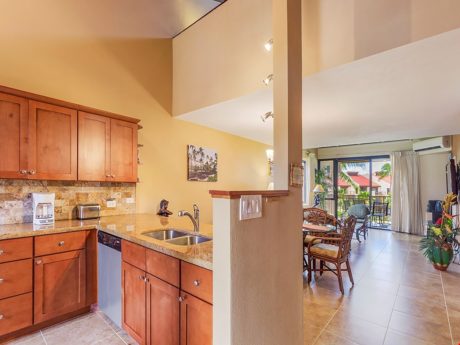 This Kitchen Has Counter Space - Kamaole Sands 2-401’s kitchen will inspire you to create new tasty recipes for friends and family!