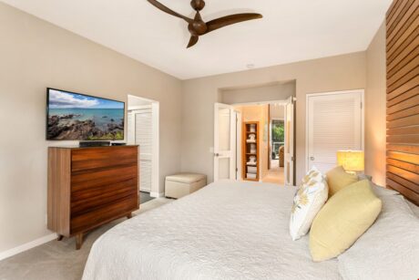 Late Night TV - The flat-screen TV in your bedroom is perfectly situated for late night viewing. Take in a few minutes of your favorite show before you drift off to dreamland.