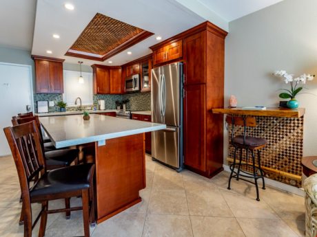 Snack or Feast? - Whatever you need to prepare for your family, you’ll find plenty of space and all the cookware and dishes you need to get the job done. Cooking in Pacific Shores A-209’s kitchen is a pleasure.