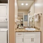 Washer and Dryer - Feel free to pack light! With the convenience of a washer and dryer, you won't have to worry about overstuffing your suitcase on this vacation!