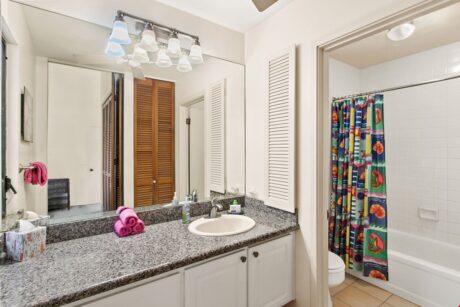 The More the Better - An extra bathroom makes getting ready for the day much easier.