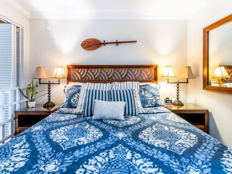 Restful Sleeping - The ultra comfortable king-size bed will be a delight to sleep in. You will awaken feeling well-rested and ready to enjoy another fabulous day on your vacation!