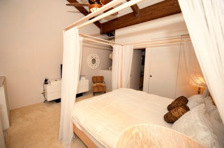 Love To Sleep? - This comfy bedroom is sure to be the site of long leisurely naps and deep sleep in the evening.