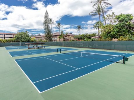 Make sure to keep up the tennis practice! - Grab your racquets and head out for a friendly game on the tennis courts!