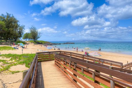Easy Access - Kamaole Beach 2, nearby, features accessible ramps, life guards, as well as shower and bathroom facilities.