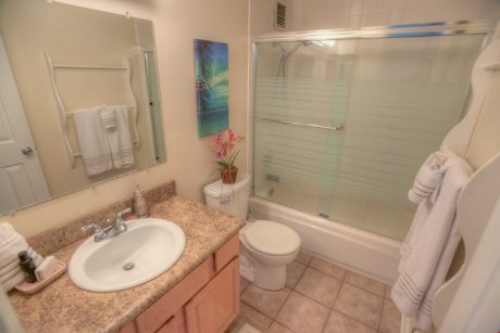 Private Bathroom - Guests appreciate having multiple bathrooms -- no sharing! It makes mornings so much easier than when everyone is jockeying for a turn in the shower.