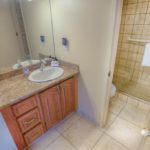 Getting Read For the Day - You’ll enjoy all the comforts of home in this bathroom, it makes getting ready each day quick and easy.