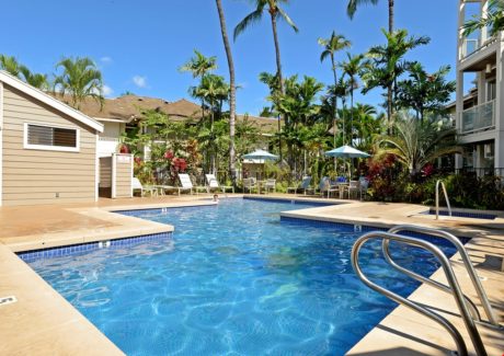 Enjoy the Resort Pools - The Grand Champions resort has two swimming pools—and Ulua Beach is just a mile away.