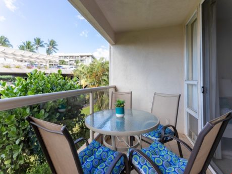 Easy Living - Take a moment for yourself to sit in one of the relaxing patio chairs and breathe in deeply of the fresh salty sea air, cool beverage in hand.