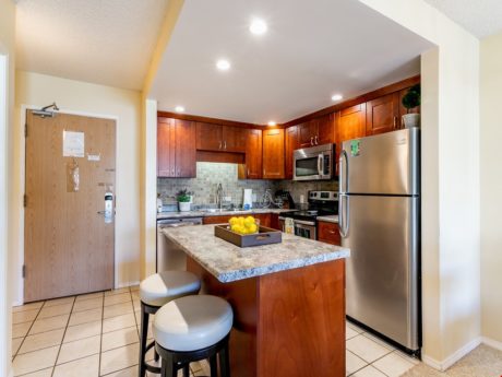 Open Kitchen Plan - Move around the kitchen at Maui Banyon H-210 with ease when you prepare meals for your vacationing family and friends.