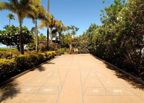 Let’s Play Shuffleboard – After your afternoon nap, head over to the resort’s shuffleboard court to challenge your friends to a match.