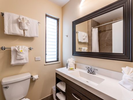 Spread Out Your Stuff – The Wailea Ekahi 52B bathroom has plenty of space for you to get ready. You’ll also have plenty of towels and washcloths to use during your stay.