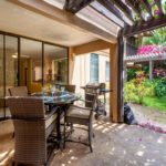 Privacy in Paradise – You’ll love the secluded feel of the Wailea Ekahi 52B lanai. Flowers and lush vegetation all around fill the air with a sweetness that is distinctively Hawaiian.