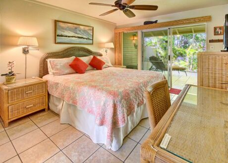 Master Bedroom with Lanai Access