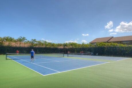 Work on Your Serve - Tennis, anyone? Bring your racquet and enjoy some friendly competition on the court!