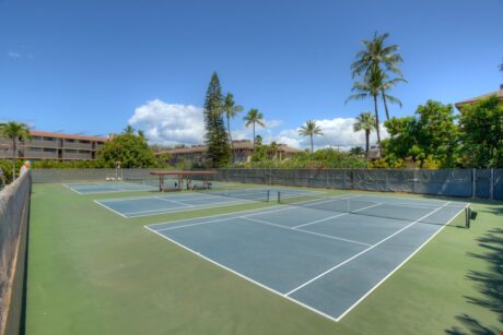 Make sure to keep up the tennis practice! - Grab your racquets and head out for a friendly game on the tennis courts!
