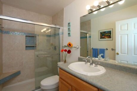 Getting Ready For The Day - You’ll enjoy all the comforts of home in this bathroom, it makes getting ready each day quick and easy.