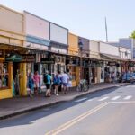 Lahaina's Front Street - Oceanfront restaurants and shopping a short walk away.