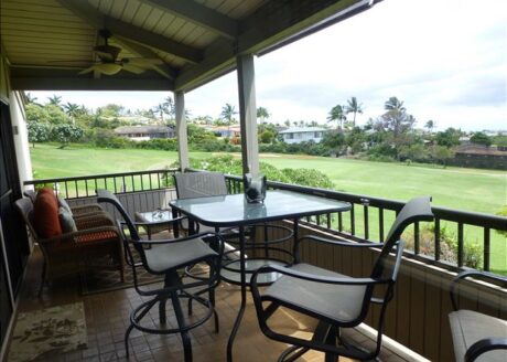 Panoramic View From your Lanai of Wailea Blue Course & Endless O