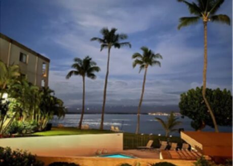 Romantic evenings on the Lanai with a tropical breeze and the so